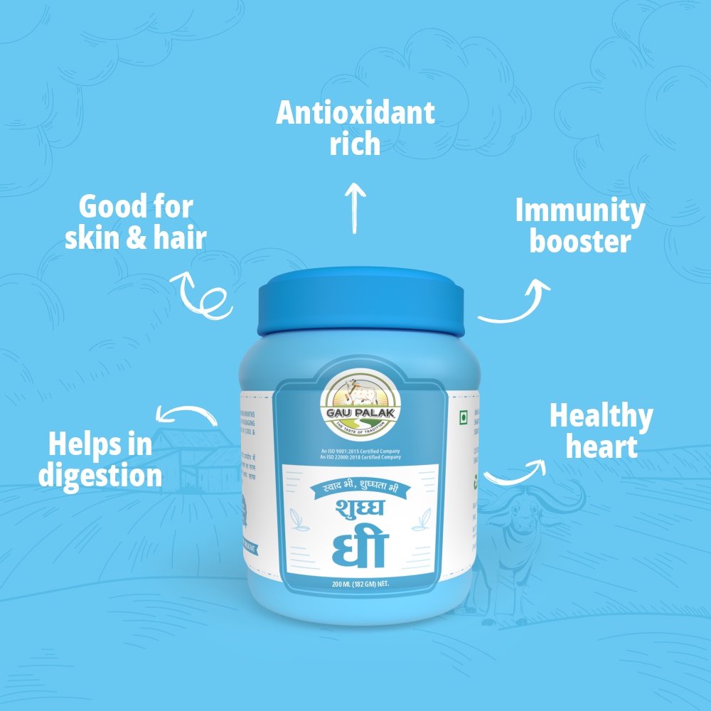 200ml Buffalo Ghee - Age Group: Old-aged