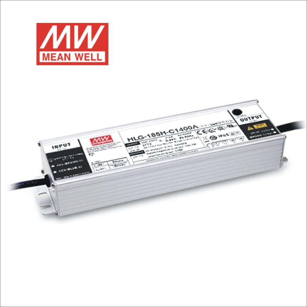 Hlg-185H-C Series 200W Constant Current Mode Led Driver - Color: Silver / Gray