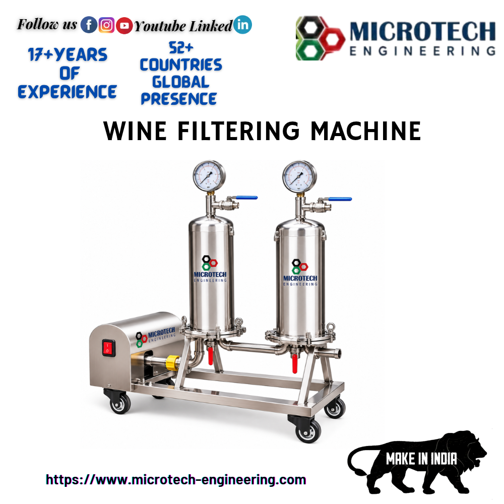 Wine Filtering Machine