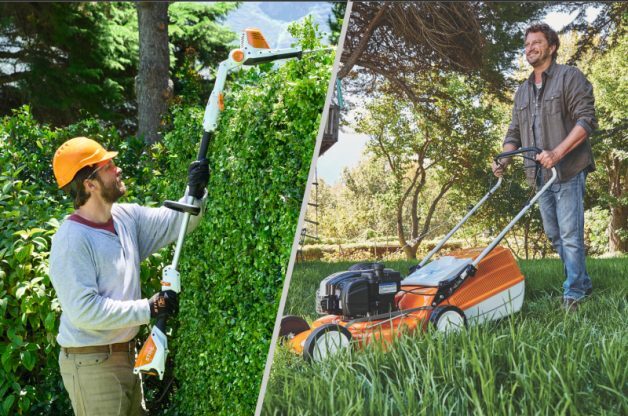 Lawn Mowers And Hedge Trimmer