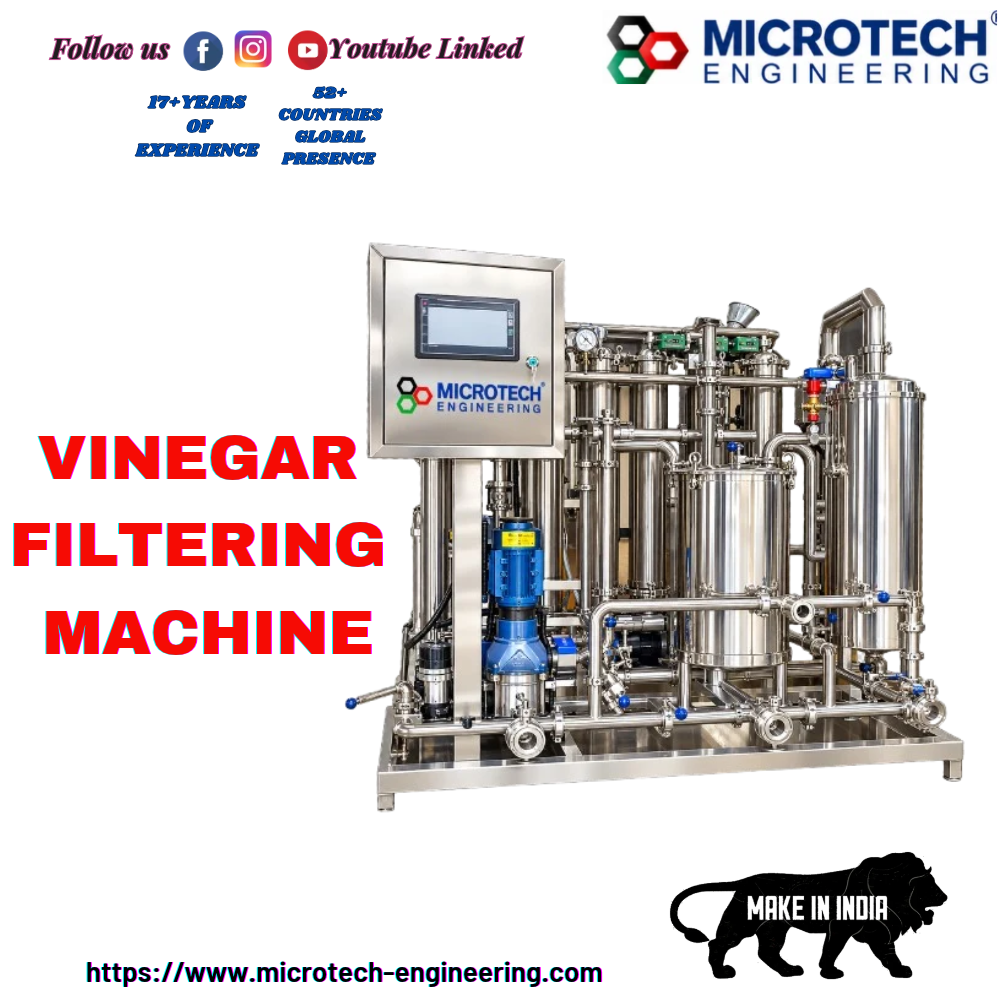 vinegar filtering machine