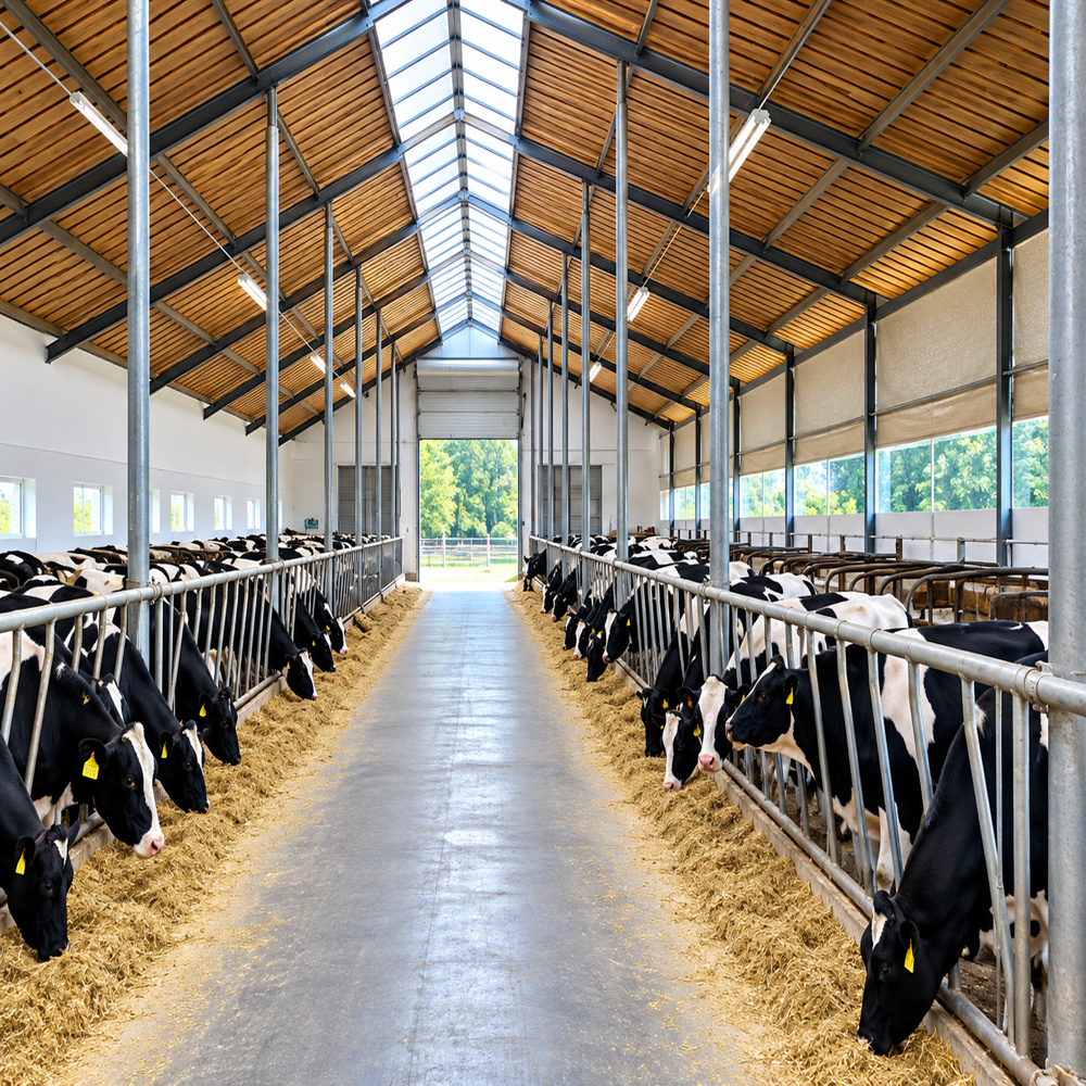 PEB Cattle Shed Structures