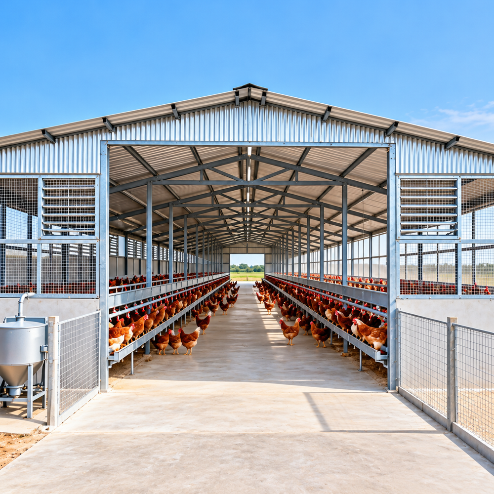 Peb Poultry Shed Structures