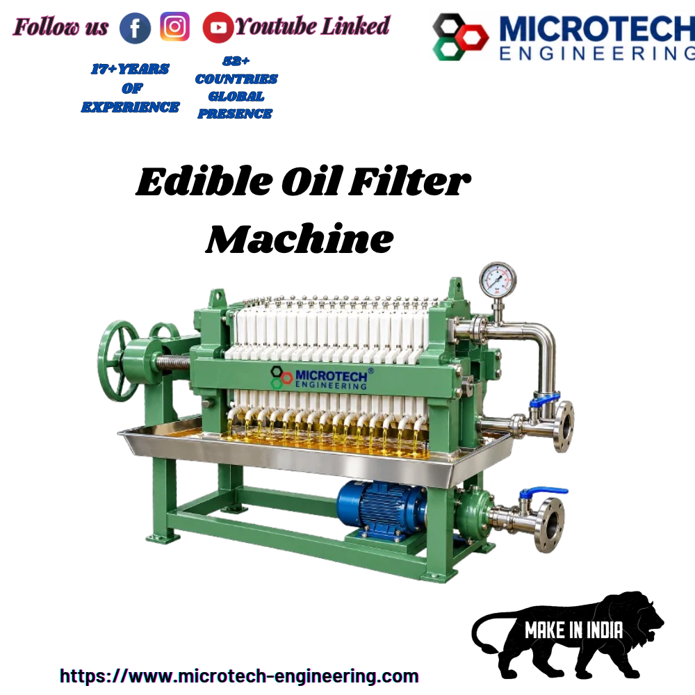 Edible Oil Filter Machine 