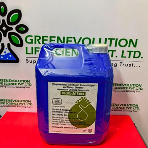 5 L Bacillocid Extra Bacillocid - Application: Used For Rapid Surface & Environmental Disinfection In Hospitals