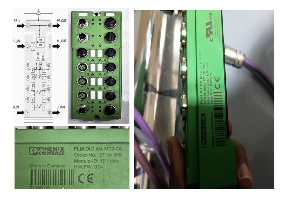 Phoenix Contact Fieldline Modular PROFIBUS Bus Coupler I/O Module