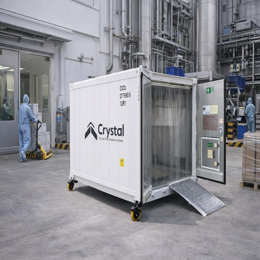 10 Ft Frozen Food Reefer Container | -18 Degree C Cold Storage for Quick Commerce & Restaurants