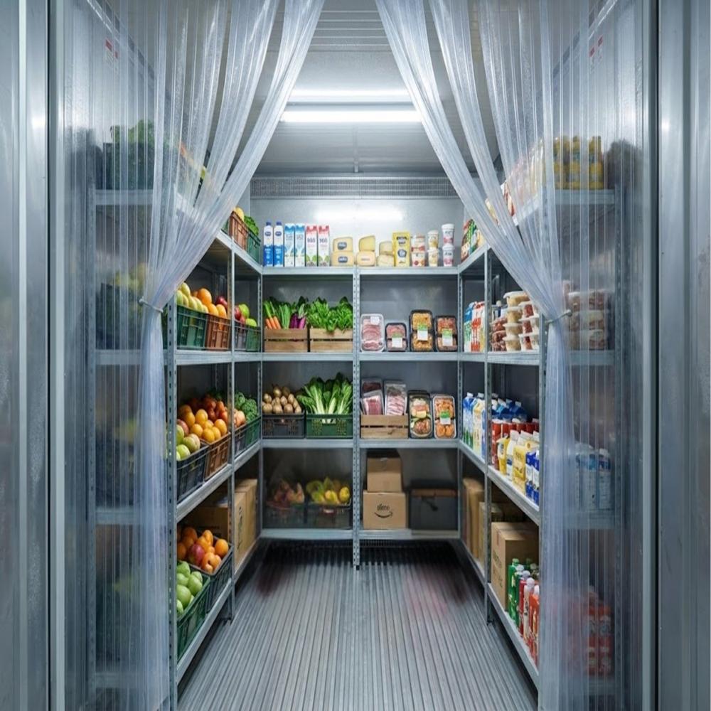 10 Ft Frozen Food Reefer Container | -18 Degree C Cold Storage for Quick Commerce & Restaurants