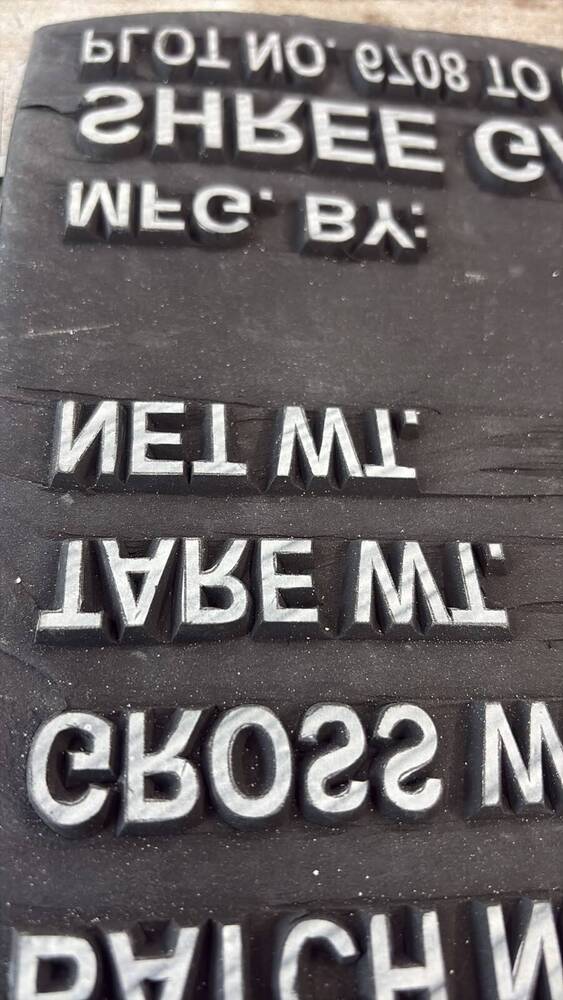 6.0 mm Molded Rubber Printing Stereo Plate