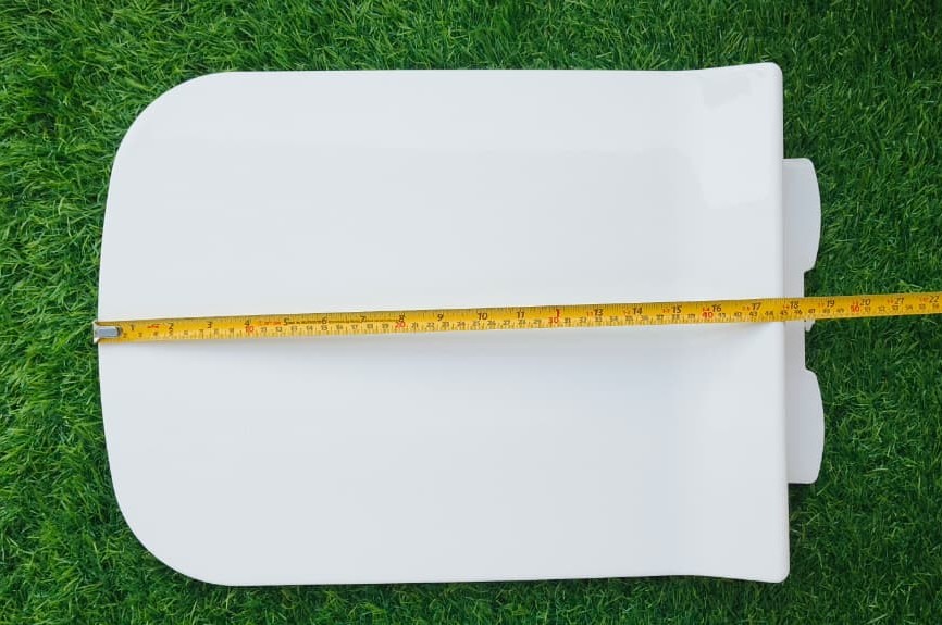 743 SLIM TOP FIXING SEAT COVER, Enigma Topfixing Seat Cover , square slim toilet seat cover