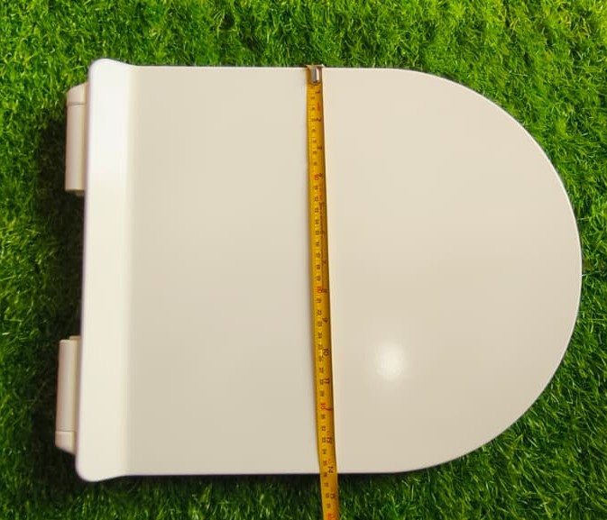 803 IMPORTED UF SEAT COVER FOR TOILET, Imported Round Duraplast Soft Closing Slim Seat cover