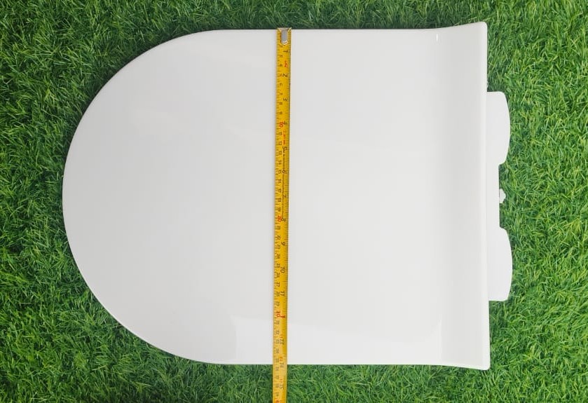 743 slim toilet softclose seat cover, Big D-shape slim toilet top fixing seat cover, Enigma Seat Cover
