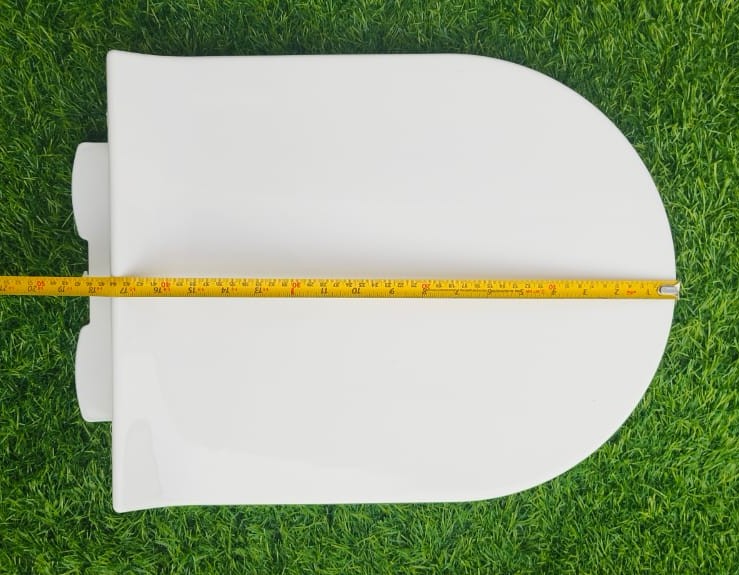 743 slim toilet softclose seat cover, Big D-shape slim toilet top fixing seat cover, Enigma Seat Cover