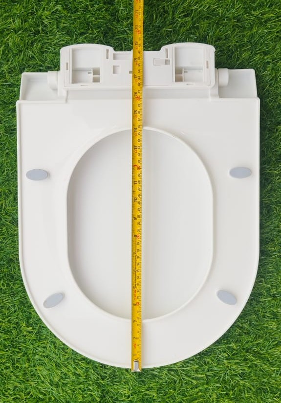 743 slim toilet softclose seat cover, Big D-shape slim toilet top fixing seat cover, Enigma Seat Cover