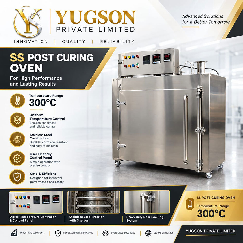 SS Post Curing Oven 300 Degree Celsius