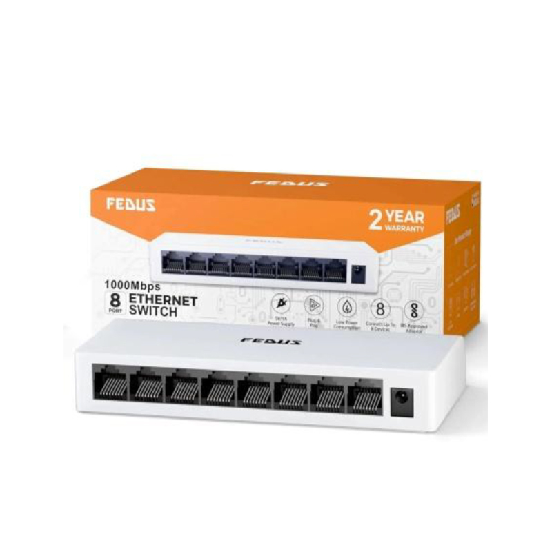 FEDUS Nextport-8000, 8 Port Gigabit Ethernet Switch