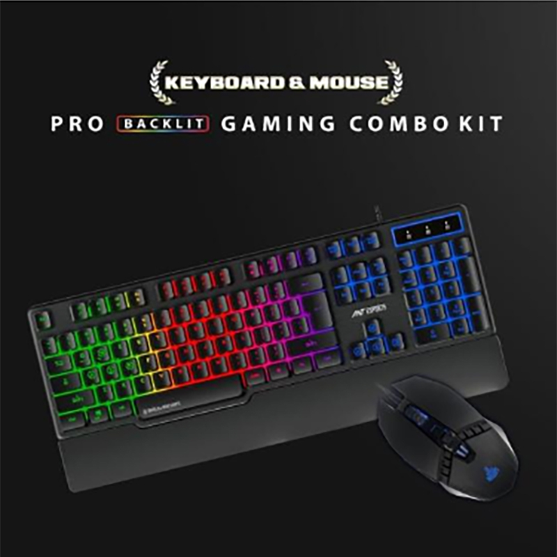 Ant Esports KM500W Wired Gaming Keyboard Mouse Combo