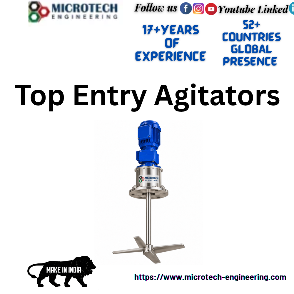 Top Entry Agitators