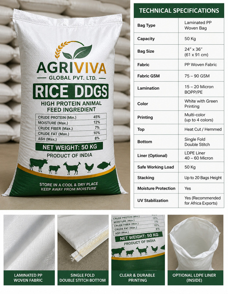 50kg Premium Wheat Bran