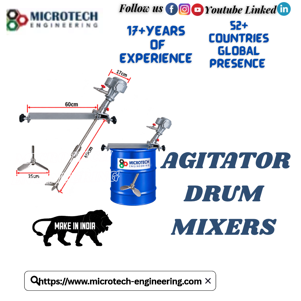 Agitator Drum Mixers