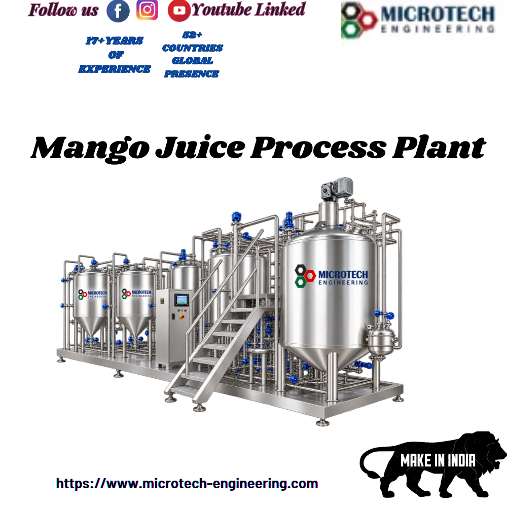 Mango Juice Process Plant