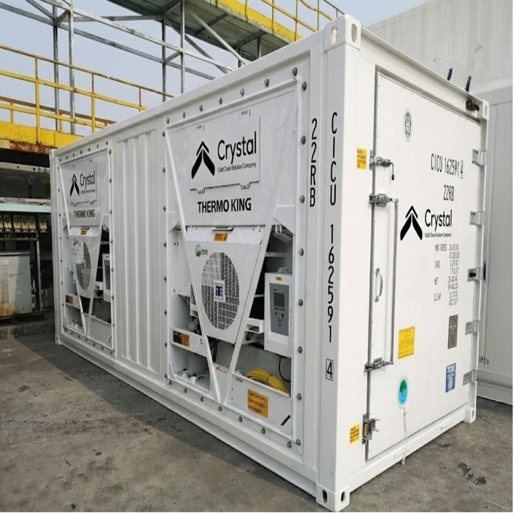 20 Ft Blast Freezer Container | -40 Degree C Rapid Freezing for Meat, Poultry & Seafood