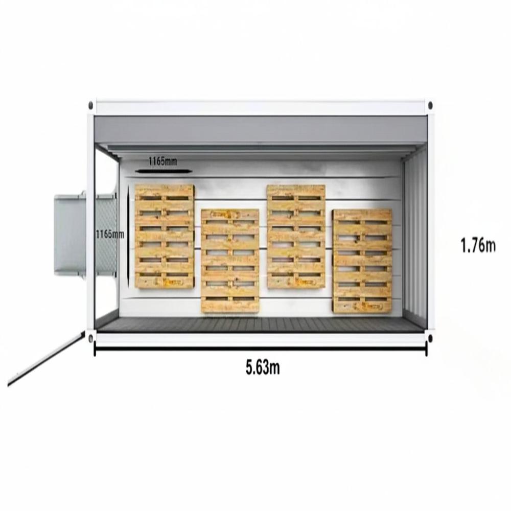 20 Ft Blast Freezer Container | -40 Degree C Rapid Freezing for Meat, Poultry & Seafood
