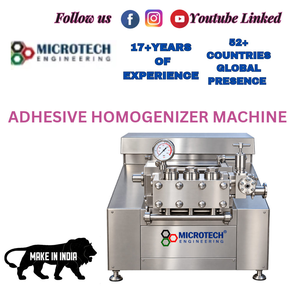 ADHESIVE HOMOGENIZER MACHINE 