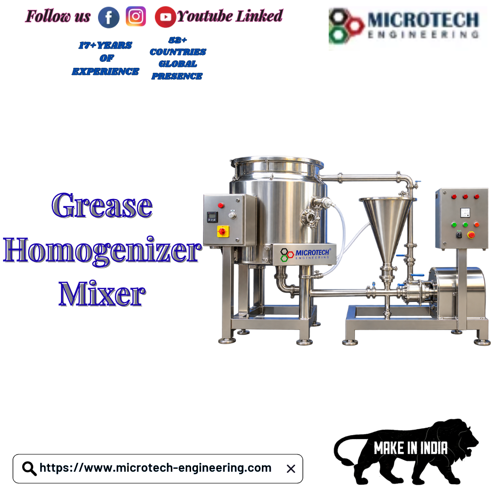 Grease Homogenizer Mixer