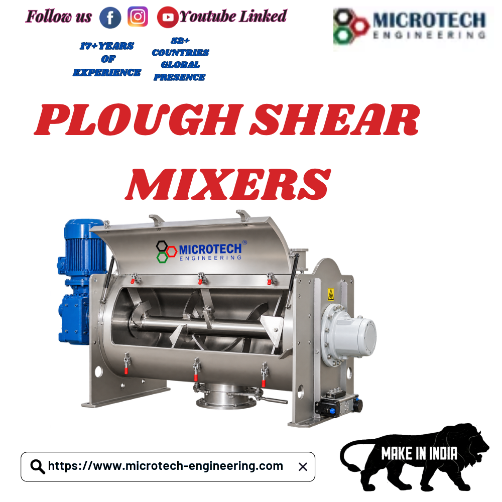 Plough Shear Mixers
