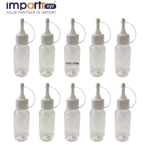 Rangoli Bottles - Color: Clear
