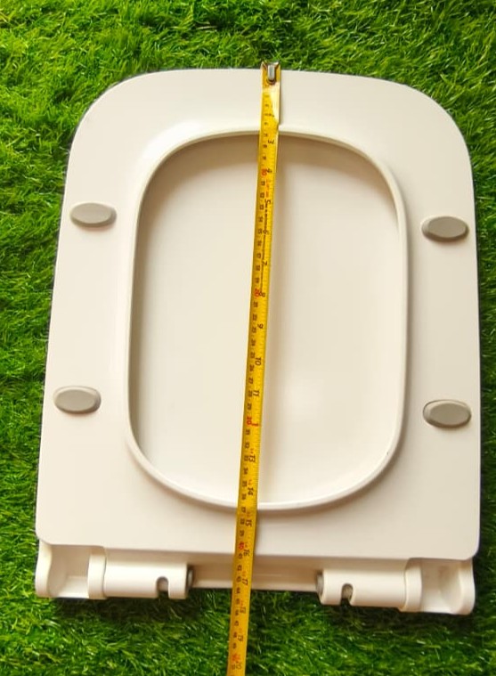 Imported enigma Square model UF Toilet Seat Cover, 743 heavy UF imported seat cover white