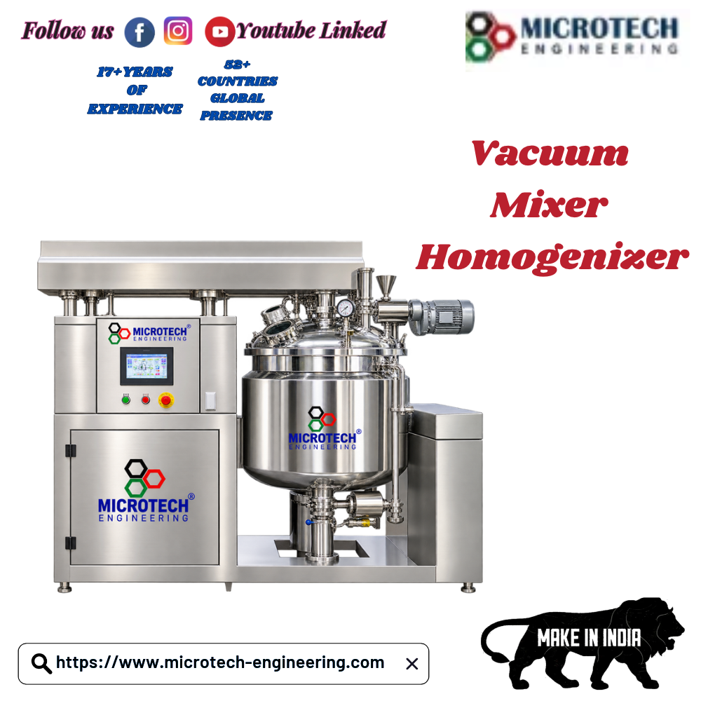  Vacuum Mixer Homogenizer 