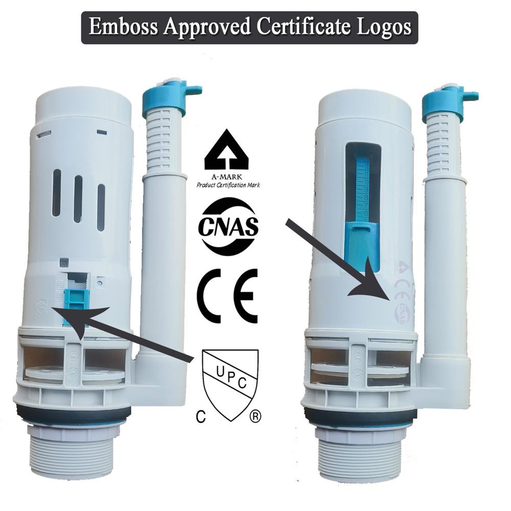 Two Piece Toilet Plastic Flush Fitting, best Two piece or cascade fitting for toilet