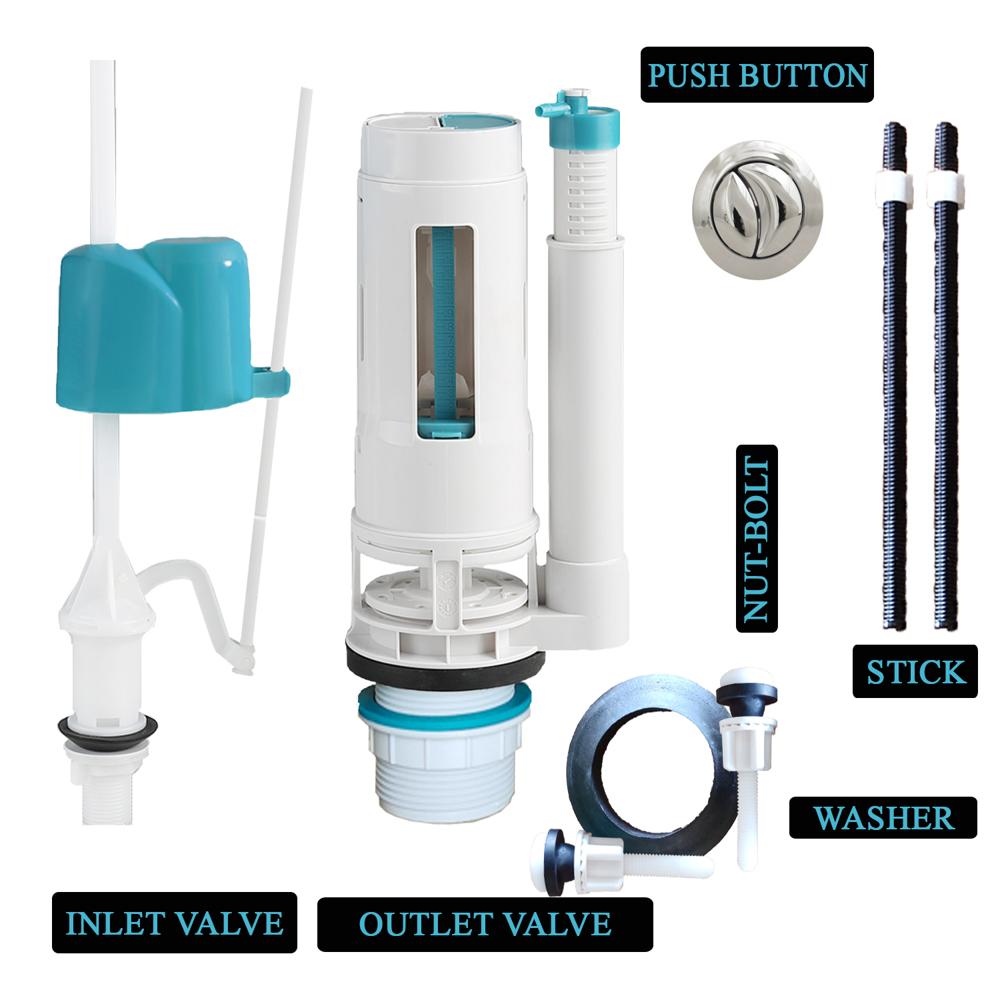 Two Piece Toilet Plastic Flush Fitting, best Two piece or cascade fitting for toilet