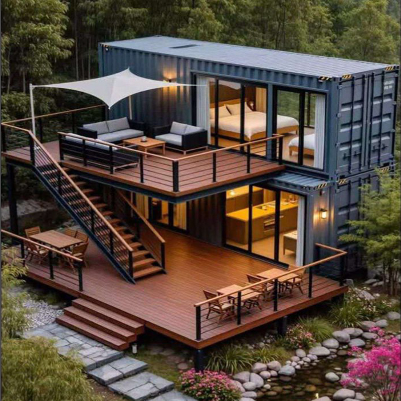 Luxury Container House With Deck