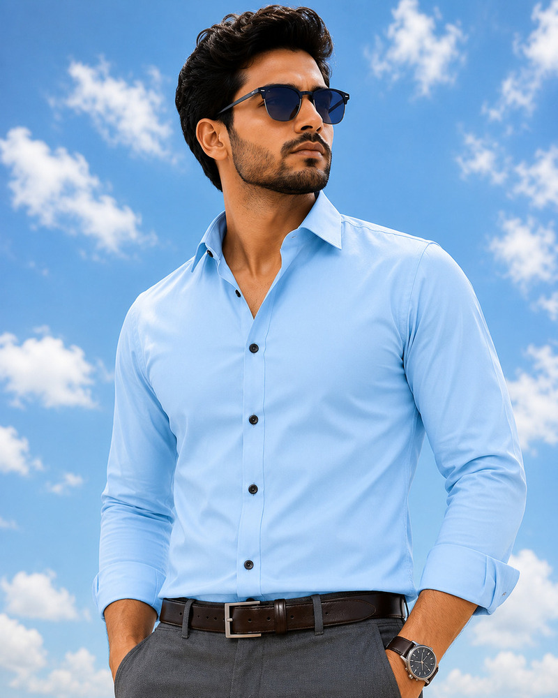 Sky Men Shirt - Age Group: Adults
