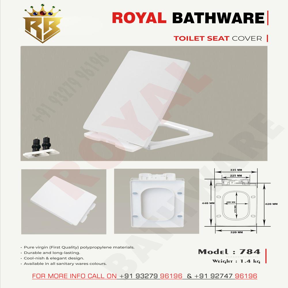 784 model seat cover, square big size plastic Toilet Seat Covers