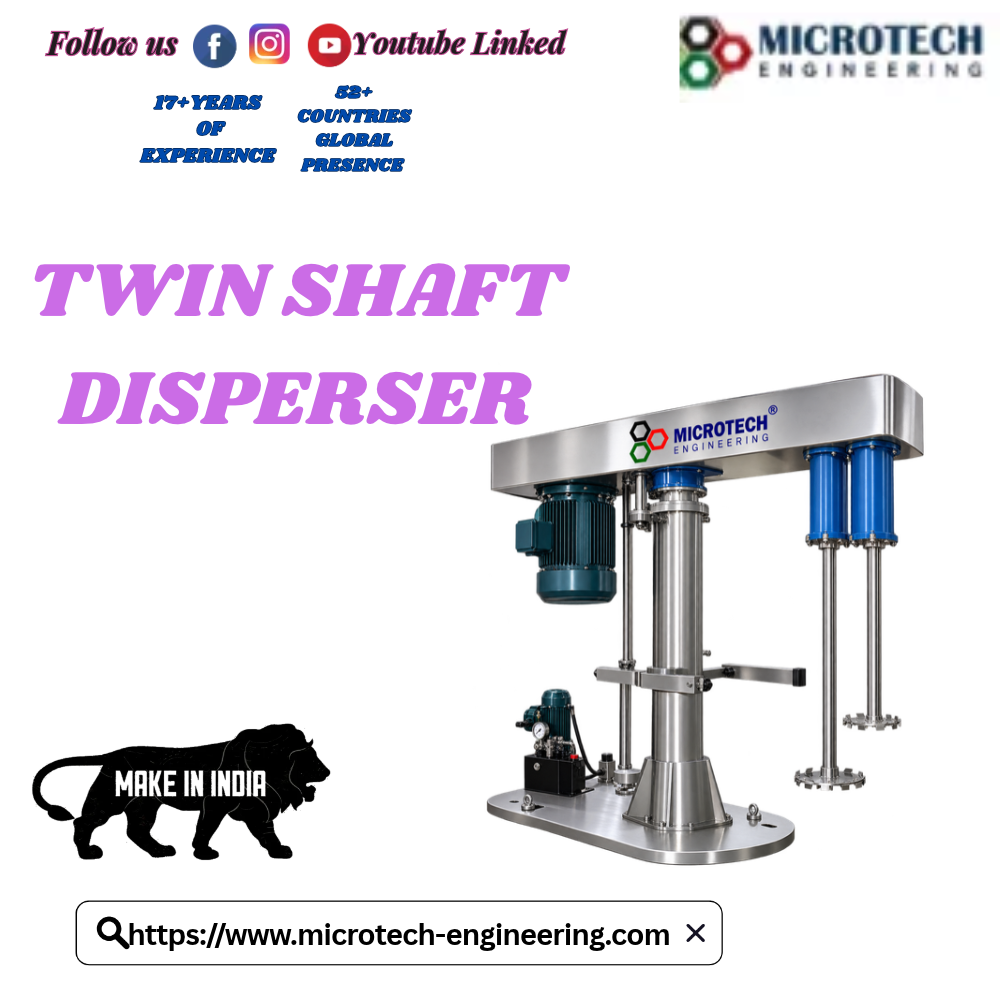 Twin Shaft Disperser