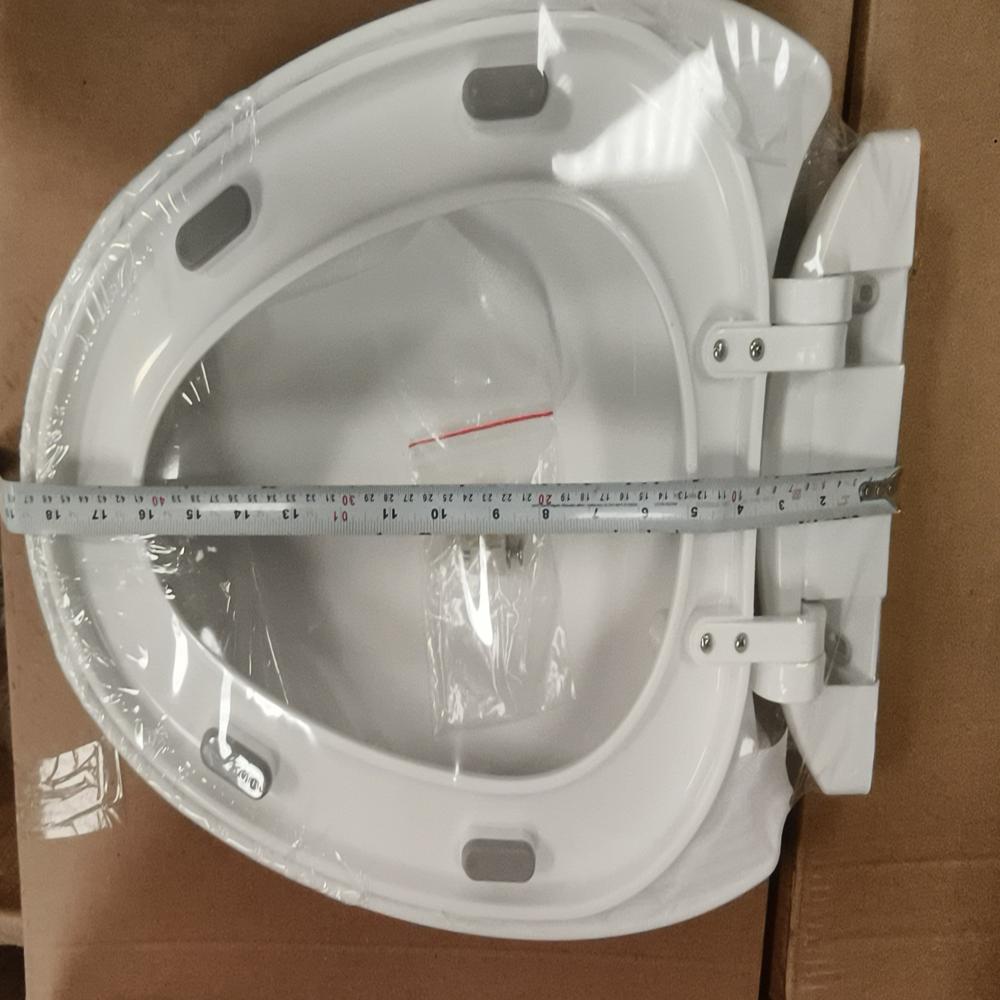 444 imported seat cover, egg type toilet seat cover, Celio PP Plastic White Toilet Seat Cover