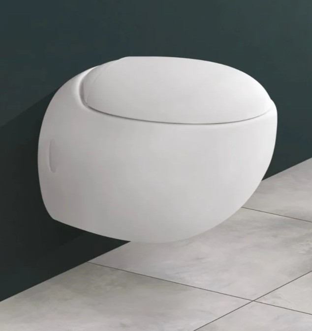 444 imported seat cover, egg type toilet seat cover, Celio PP Plastic White Toilet Seat Cover