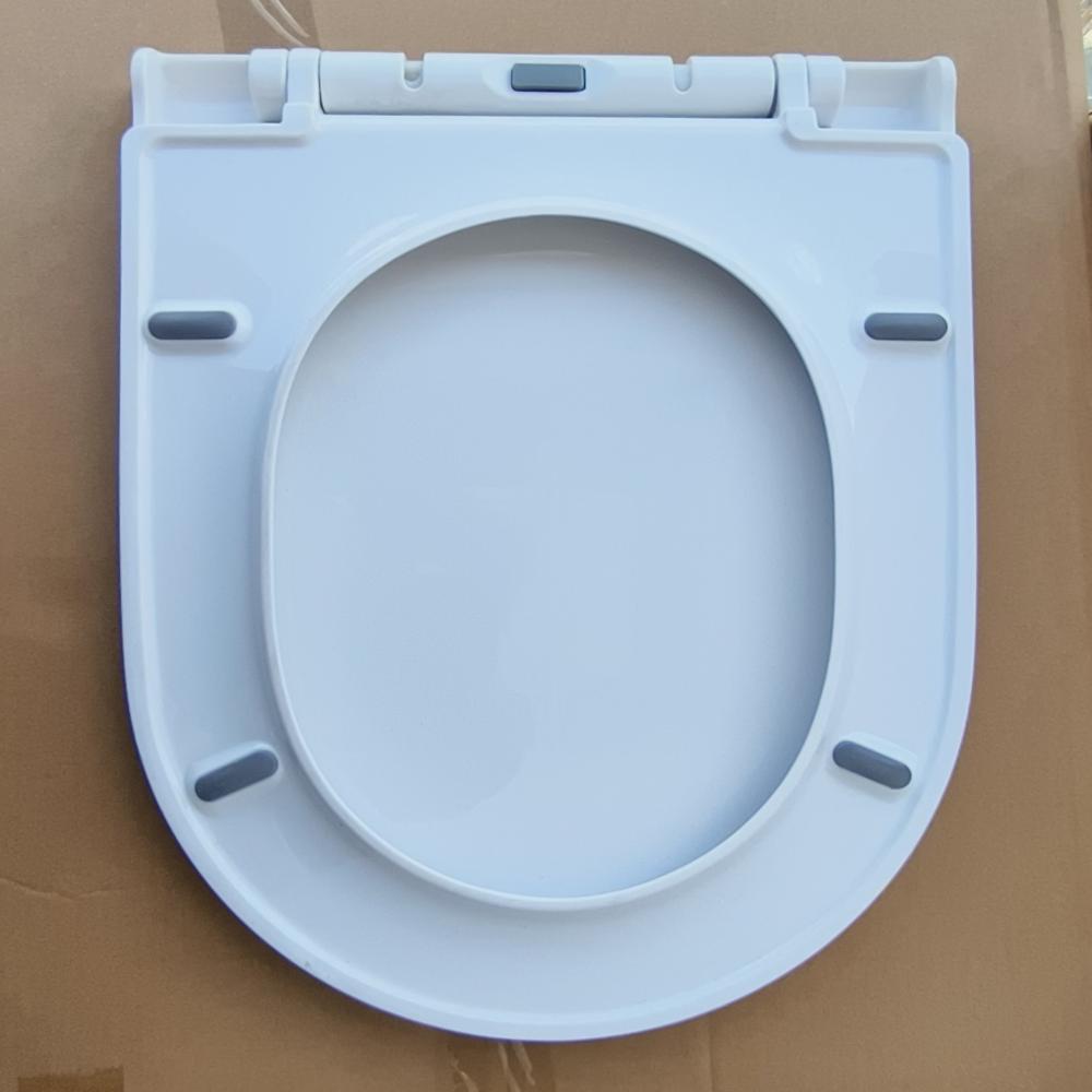 222 imported seat cover, Big D shape Round Toilet SS Hinges Seat Cover, 740 heavy weight imported seat cover