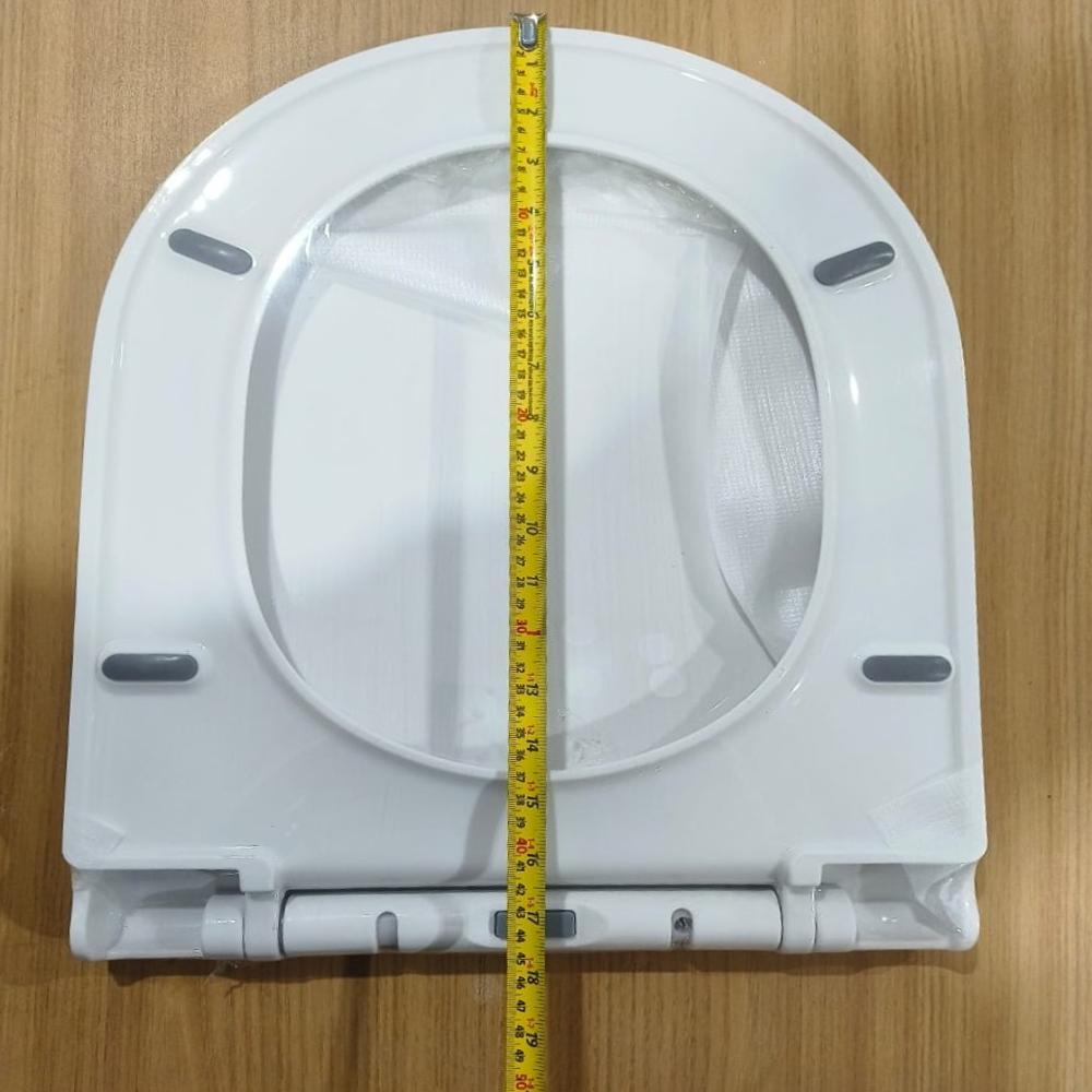 222 imported seat cover, Big D shape Round Toilet SS Hinges Seat Cover, 740 heavy weight imported seat cover