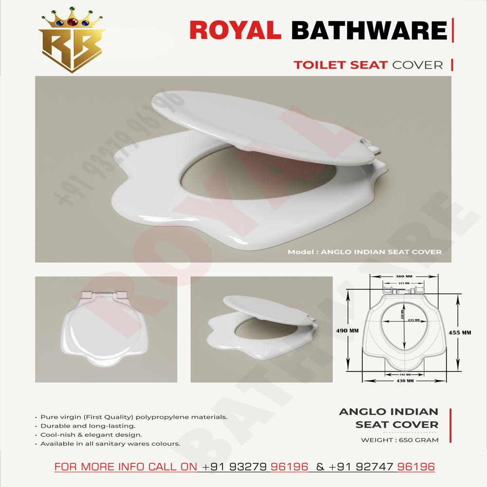 anglo seat cover, heavy weight anglo pp seat cover, Anglo Indian Toilet Seat Cover