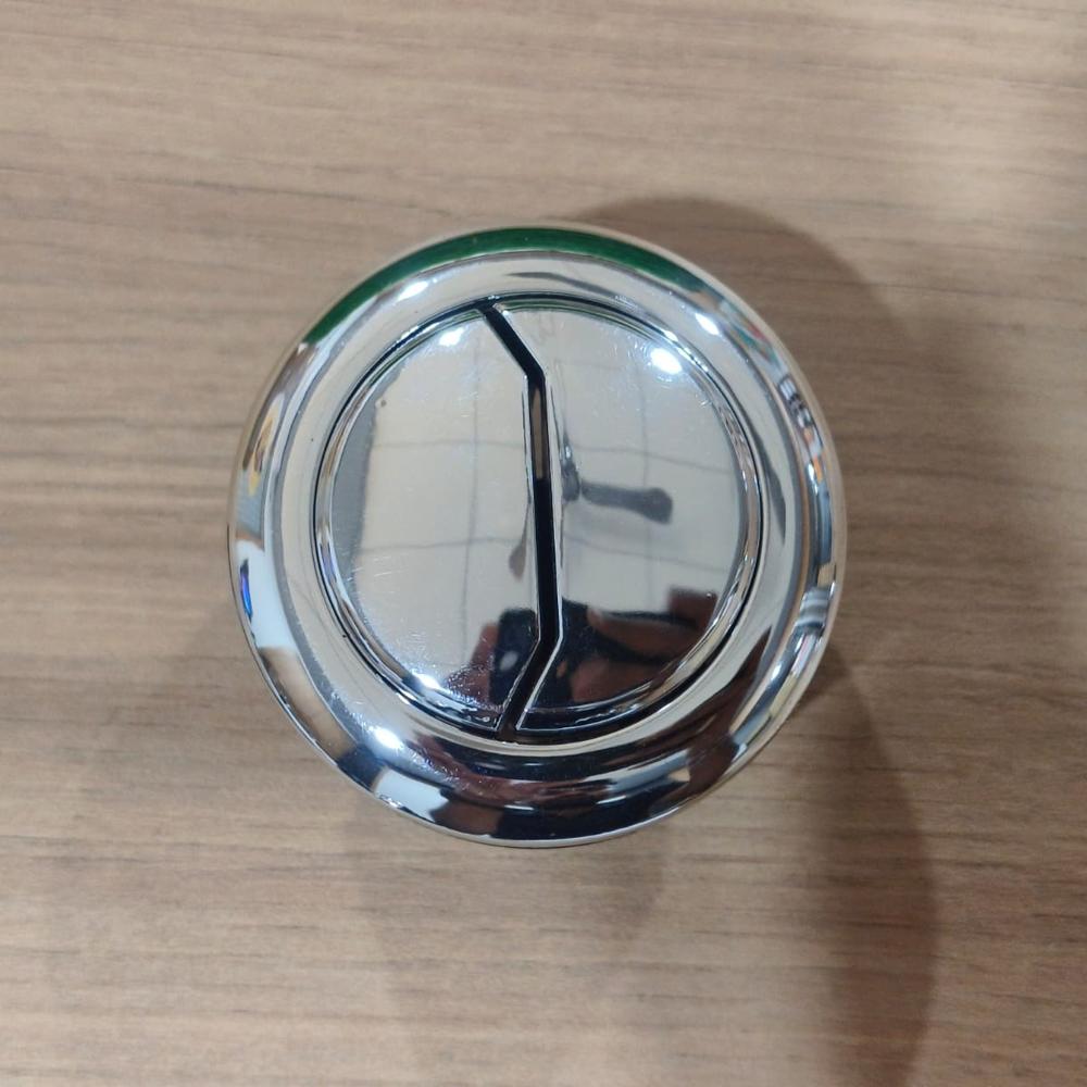 one piece toilet push button, 58mm toilet button for Flush, Round Push Button For Western Toilet