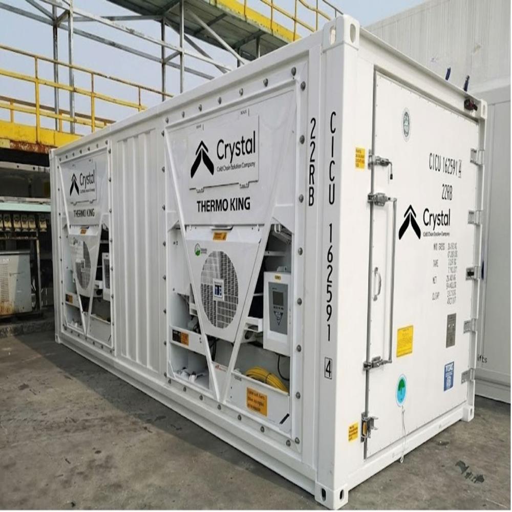 20 Ft Blast Freezer Container on Rent | Monthly Rental for Meat, Seafood & Food Processing