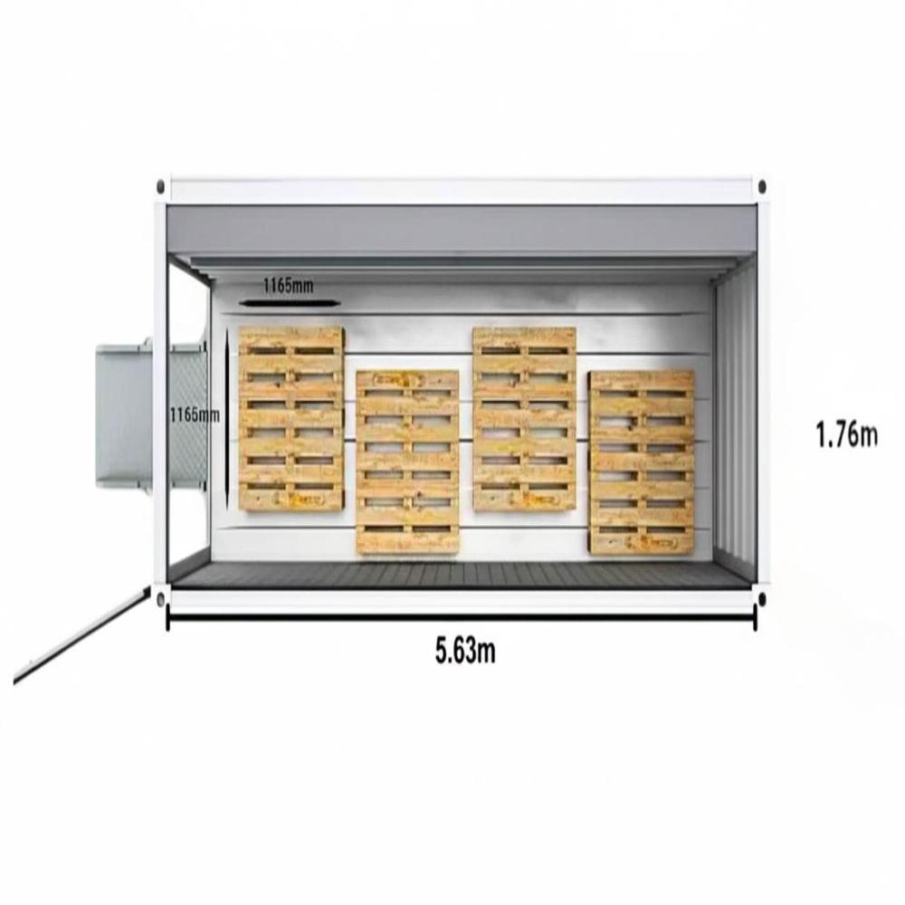 20 Ft Blast Freezer Container on Rent | Monthly Rental for Meat, Seafood & Food Processing