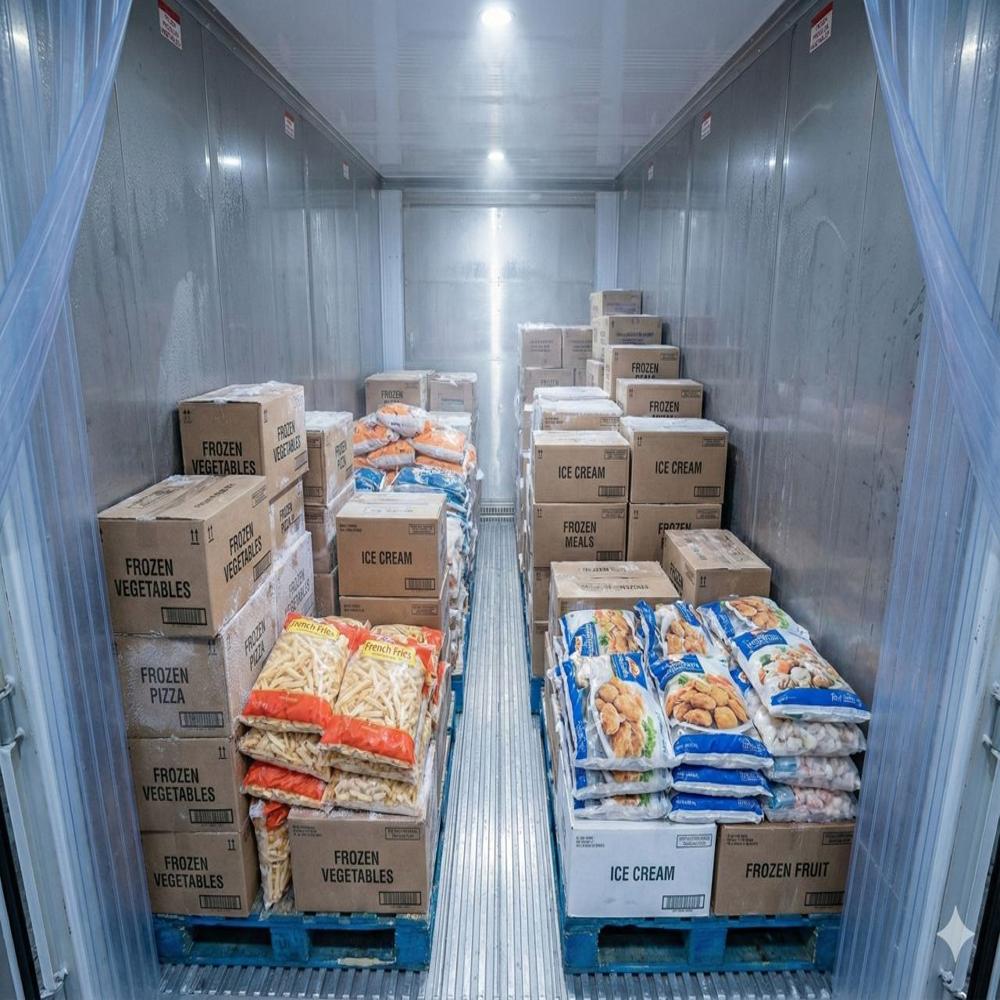 20 Ft Refurbished Reefer Container for Frozen Food Storage | -18 Degree C Refrigerated Container