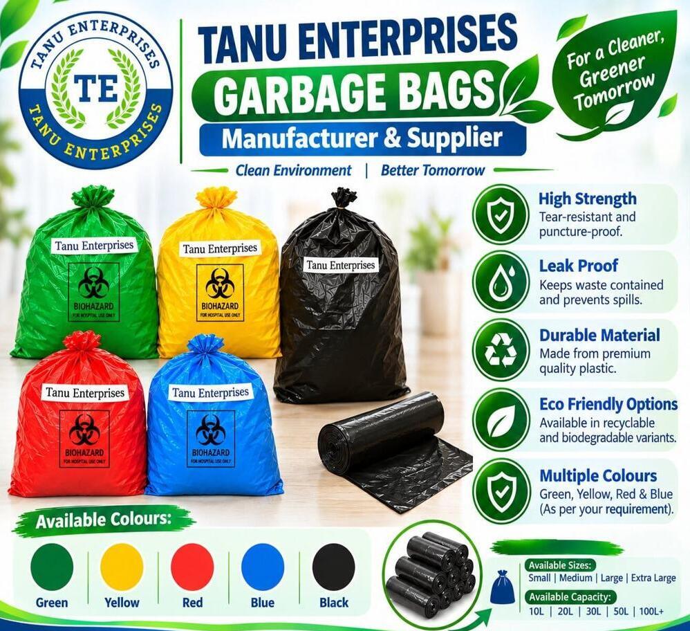 Red Biohazard Waste Bag - Color: All Colours