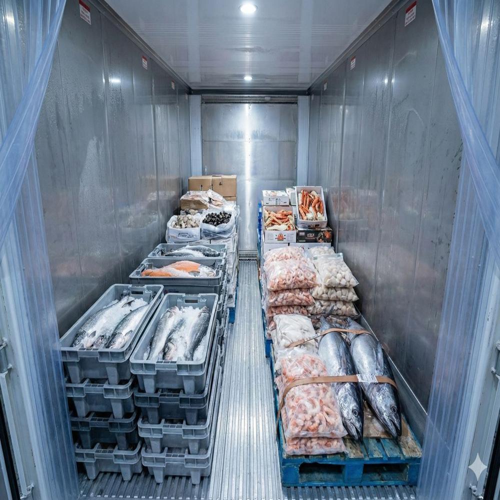 Reefer Container for Fish & Seafood Storage | -18 Degree C Refrigerated Container